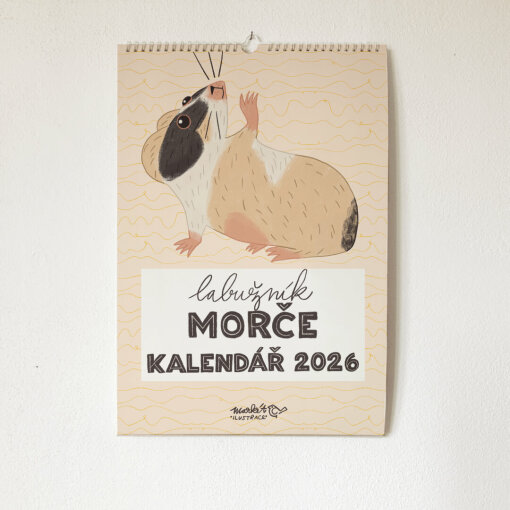 kalendář Morče labužník 2026